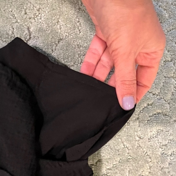 Yfb YOUNG FABULOUS & BROKE Black strapless wide leg cropped jumpsuit size MED - Picture 6 of 12